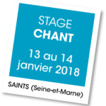 Stage de chant au coin du feu 2018 - A vous de jouer