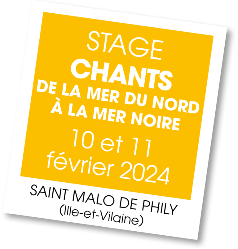 Stage chants de la mer du nord à la mer noire, février 2024