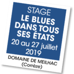 Stage Le Blues dans tous ses Etats - été 2019